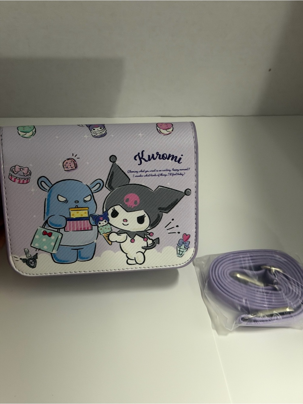 Lavender Kids mini Crossbody Bag